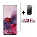 Miniatyrbilde 4 av 11: 2-PACK Galaxy S20 FE Skärmskydd + Kameralinsskydd 0,2mm Transparent/Genomskinlig