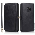 Miniatyrbillede 1 af 11: Samsung Galaxy S9 - Kraftig Smart Wallet Case Svart