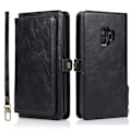 Miniatyrbillede 4 af 11: Samsung Galaxy S9 - Kraftig Smart Wallet Case Mörkblå