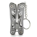 Miniatyrbilde 5 av 11: Professionell Slittålig Multifunktionell 9 i 1 Fickkniv Silver