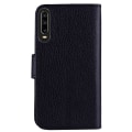 Miniatyrbild 9 av 11: Huawei P30 - Stilrent Läder Plånboksfodral (NKOBEE) Röd