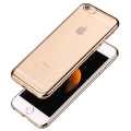 Miniatyrbild 6 av 9: iPhone 6/6S - Stilrent Silikonskal från LEMAN Guld