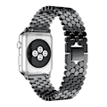 Miniatyrbillede 6 af 11: Apple Watch 38mm (3/2/1) - Lænke i Rustfrit Stål Svart