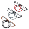 Pikkukuva 2 / 11: Magneettiset lukulasit vanhusten nauhalla UNISEX (+1.0-+3.5) Svart / Röd +2.5