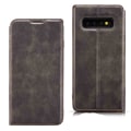 Pikkukuva 4 / 11: Robust Slitt�ligt RETRO Pl�nboksfodral - Samsung Galaxy S10 Plus Röd