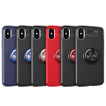 Pikkukuva 4 / 11: Auto Focus Skal med Ringhållare - iPhone XS MAX Svart/Röd