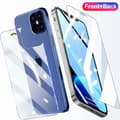 3-PACK 1 Set iPhone 14 Pro Fram- & Baksida Sk�rmskydd 0,3mm Transparent