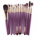 Pikkukuva 6 / 11: MAANGE:n 15-osainen ammattimeikkisiveltimen sarja BEIGE/GULD BEIGE/GULD