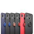 Pikkukuva 5 / 11: Auto Focus Skyddande Skal Ringhållare - Huawei P20 Lite Röd/Röd