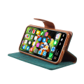 Pikkukuva 11 / 11: Canvas-Fodral iPhone X/XS Fodral (Vintage-modell) Blå