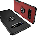 Miniatyrbilde 6 av 8: Samsung Galaxy S10E - Skal med Ringhållare (LEMAN) Mörkblå