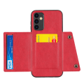 Pikkukuva 1 / 11: Lyxigt PC-läder Retro Flip Plånboksfodral för Galaxy A54 5G Red