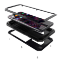 Miniatyrbilde 7 av 11: Samsung Galaxy S9 Plus - Kraftfullt Skyddande Aluminium Fodral Guld