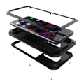 Miniatyrbillede 7 af 11: Samsung Galaxy S9 Plus - Kraftfullt Skyddande Aluminium Fodral Guld