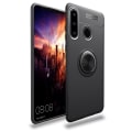 Miniatyrbilde 5 av 10: Huawei P30 Lite - Stilrent Skal med Ringhållare Blå