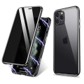 Miniatyrbild 11 av 11: iPhone 11 Pro Max - Skyddande Heltäckande Magnetiskt Skal Silver