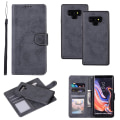 Pikkukuva 4 / 11: Samsung Galaxy Note 9 - Fodral Dubbelfunktion (LEMAN) Ljusblå
