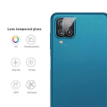 Miniatyrbilde 3 av 11: 2-PAK Samsung Galaxy A12 Skjermbeskytter + Kameralinsbeskytter HD 0,3mm Transparent/Genomskinlig