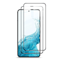 Miniatyrbillede 5 af 11: Heltäckande Härdat Glas 2.5D Skärmskydd Galaxy S23 Plus (2-pack) Transparent