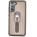Miniatyrbillede 6 af 9: Samsung Galaxy S21 - Praktiskt Skyddande Skal med Hållare Blå