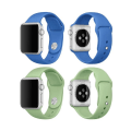 Miniatyrbillede 10 af 11: Apple Watch 42mm - Eksklusive Silikonarmbånd LEMAN Høj kvalitet Mint L