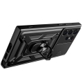 Miniatyrbilde 11 av 11: Samsung Galaxy S23 Ultra - Stilsäkert Skyddsskal Ringhållare Blå