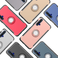 Miniatyrbillede 10 af 11: Huawei Nova 5T - Effektfullt Skal med Ringhållare FLOVEME Silver