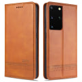Pikkukuva 4 / 11: Samsung Galaxy S21 Ultra - Praktiskt Stilrent YAZUNSHI Plånboksfodral Röd