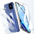 Pikkukuva 9 / 11: 3in1 iPhone 15 Pro Fram- & Baksida Kameralins 0,3mm Transparent