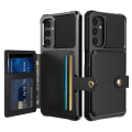 Miniatyrbillede 1 af 11: Magnetiskt Plånboksfodral i PU-Läder för Samsung Galaxy A05S 4G Svart
