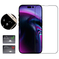 Miniatyrbild 4 av 11: iPhone 15 Skärmskydd 2.5D HD 0,3mm Svart Black