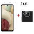 Miniatyrbild 2 av 11: 2-PACK Galaxy A03 4G Skärmskydd + Kameralinsskydd HD 0,3mm Transparent