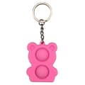 Mjuk Teddybj�rn Fidget Toy / Pop It / Simple Dimple Rosa