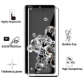 Miniatyrbillede 7 af 11: S20 Plus 3-PACK Skärmskydd FULL-GLUE 9H 0,2mm HD-Clear Svart
