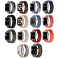 Miniatyrbild 1 av 11: Slitstarkt & Elastiskt Apple Watch Armband 38mm/40mm/41mm Grå M