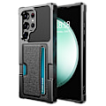 Pikkukuva 1 / 11: Samsung Galaxy S23 Ultra Kortfodral - Slimmat & Praktiskt! Svart