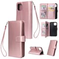 iPhone 11 Pro - Effektfullt Stilsäkert LEMAN Plånboksfodral Roséguld