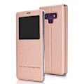 Pikkukuva 7 / 11: Smartfodral med Fönster & Svarsfunktion - Samsung Galaxy Note 9 Rosa