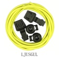 Pikkukuva 1 / 11: Joustavat kengännauhat (sisältää lukon) Pituus: 100 cm Ljusgul