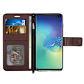 Miniatyrbilde 7 av 11: Samsung Galaxy S10+ - Praktiskt Plånboksfodral (Dubbelfunktion) Röd