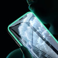 Pikkukuva 11 / 11: iPhone X/XS Skärmskydd Självlysande Ram 9H 0,3mm Självlysande