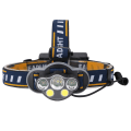 Miniatyrbillede 2 af 11: Kraftfull Praktiskt Pannlampa T6 COB LED Black