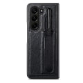 Pikkukuva 10 / 11: Läderfodral med pennhållare för Samsung Galaxy Z Fold 5 Red