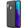 Miniatyrbilde 4 av 6: Huawei Y6 2019 - Auto Focus Kraftfullt Silikonskal Mörkblå Mörkblå