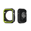 Pikkukuva 6 / 11: Skyddande TPU Skal - iWatch Serie 1/2/3 Svart/Blå 42mm