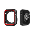 Pikkukuva 8 / 11: Skyddande TPU Skal - iWatch Serie 1/2/3 Svart/Vit 42mm