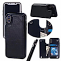 Miniatyrbild 4 av 11: iPhone X/XS Flexibla Kortfodral Brun