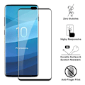 Pikkukuva 2 / 11: HuTech EXXO-Skärmskydd i 3D-utförande till Samsung Galaxy S10+ Transparent/Genomskinlig
