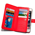 Pikkukuva 10 / 11: iPhone 6Plus/6s Plus  - Rymligt 9-Korts Fodral av LEMAN Rosa
