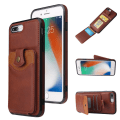 Pikkukuva 2 / 11: iPhone 8 Plus - Effektfullt Skal med Korthållare Röd